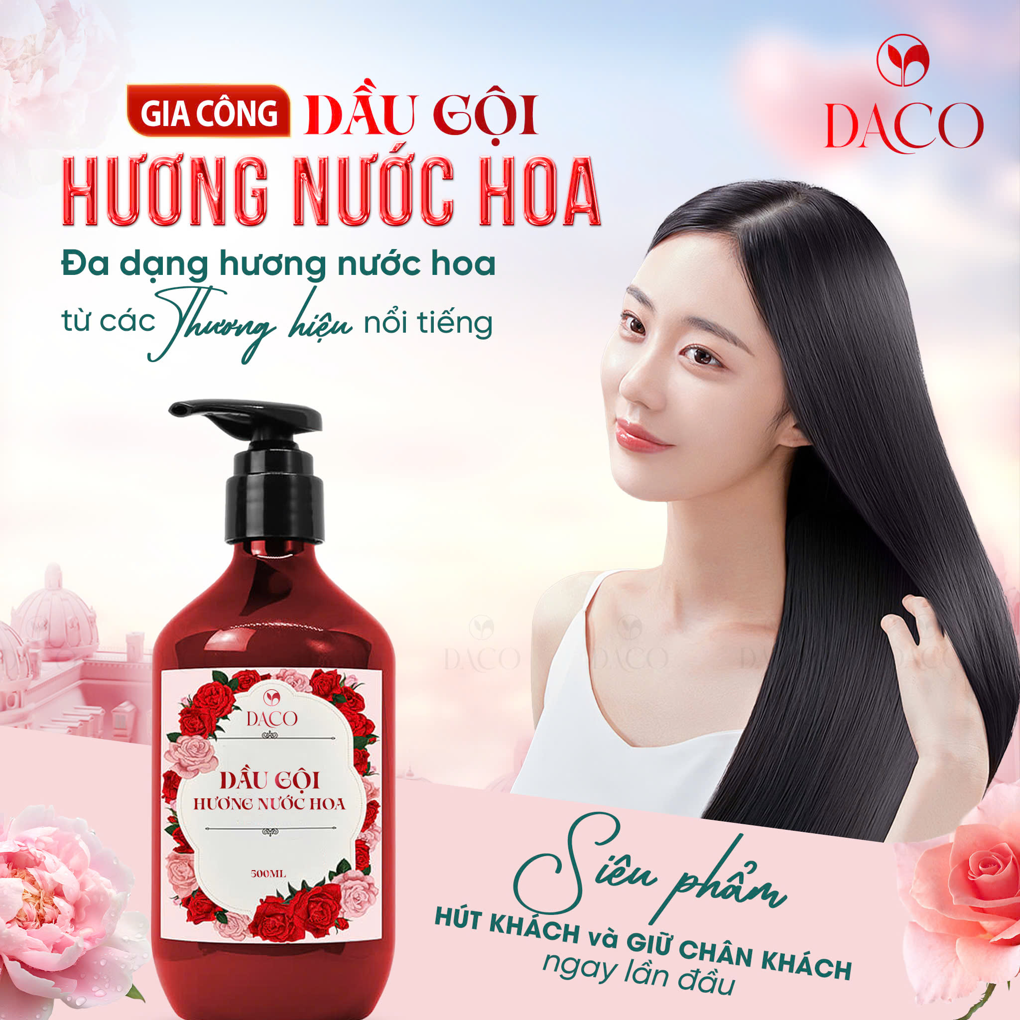 GIA CÔNG MỸ PHẨM CHĂM SÓC TÓC