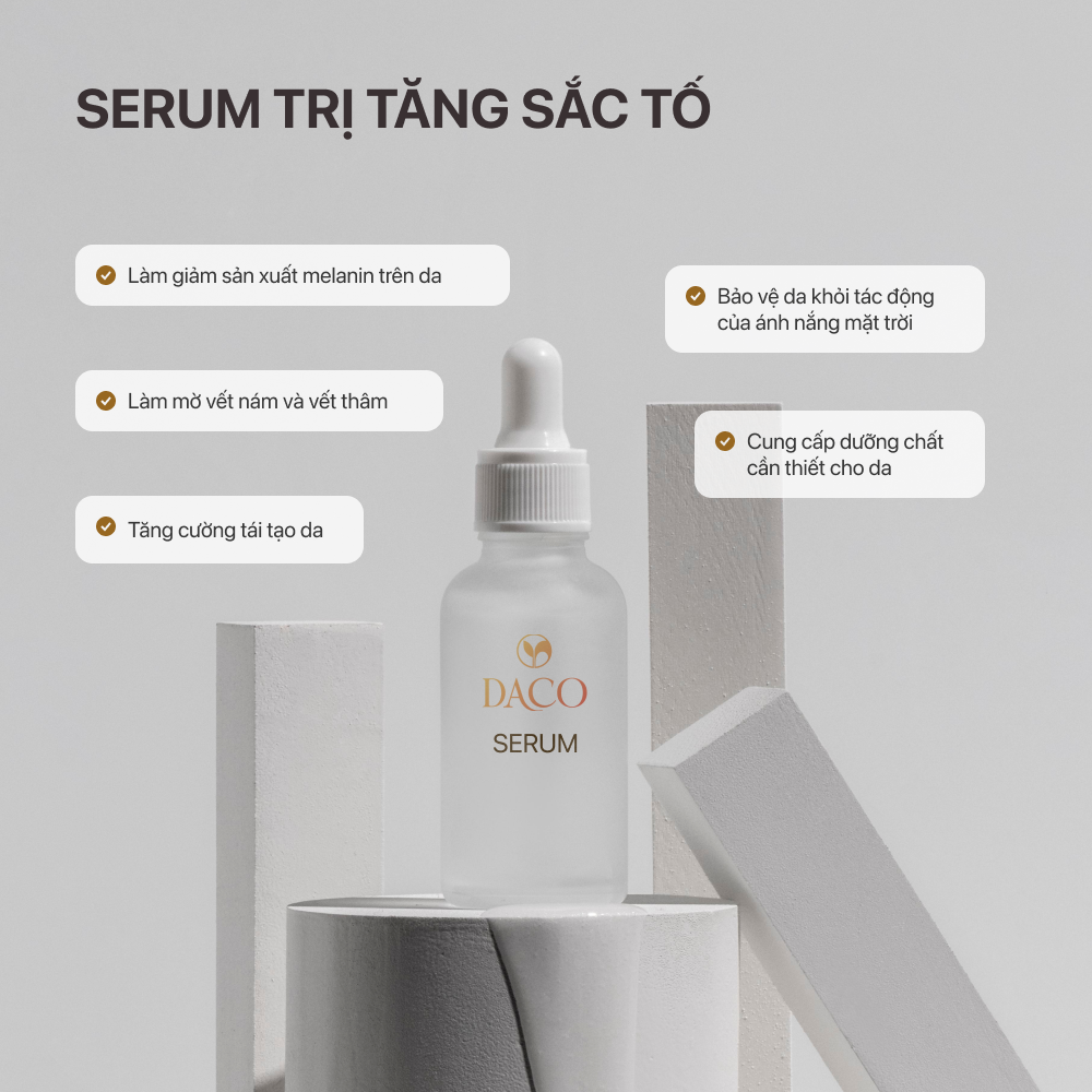 Gia công serum trị tăng sắc tố da