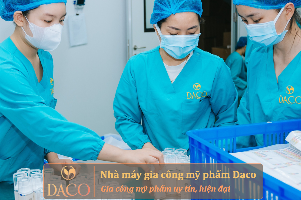 Daco - Công ty gia công mỹ phẩm uy tín top đầu