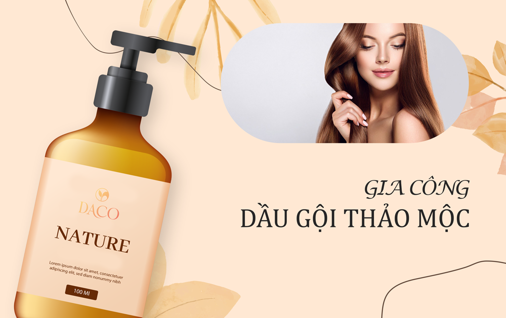 Daco nhận gia công dầu gội thảo mộc