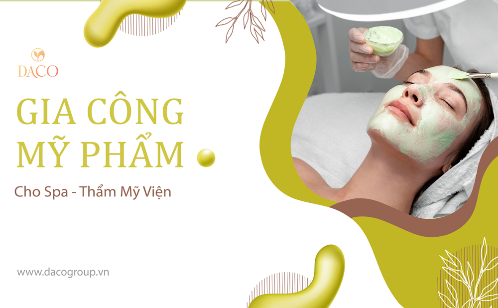 Gia công mỹ phẩm cho spa