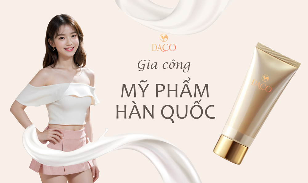 Gia công mỹ phẩm Hàn Quốc